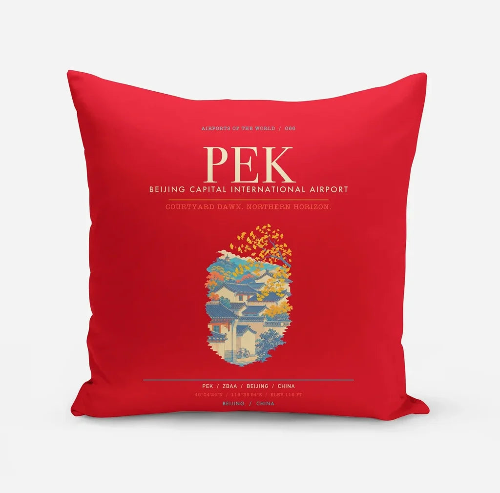 Beijing Capital International Airport PEK - Red