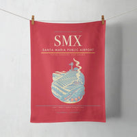 Thumbnail for Santa Maria Public Airport (SMX) design on red towel