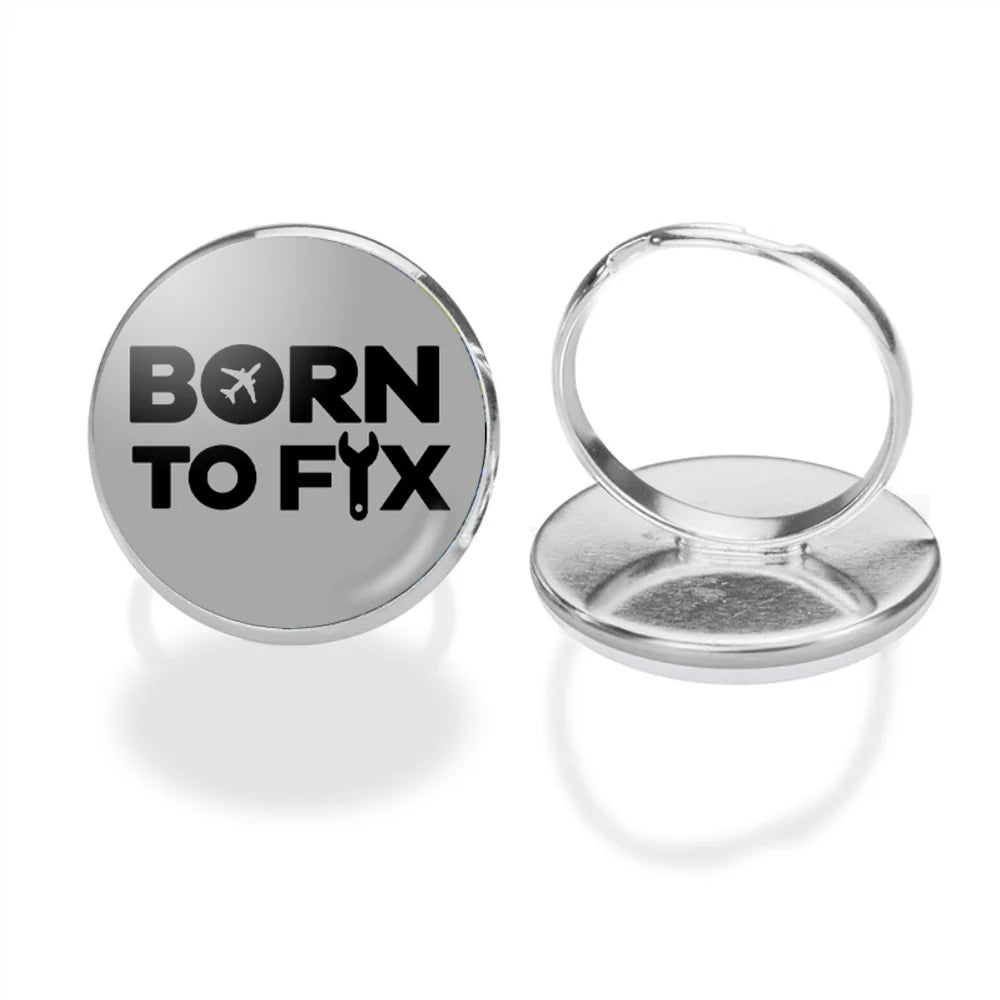 Born To Fix Airplanes Ring - view 7