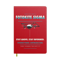 Thumbnail for Fotokite Sigma design on red notebook