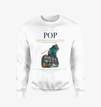 Thumbnail for Gregorio Luperón International Airport (POP) design on white sweatshirt