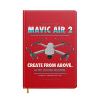 Thumbnail for DJI Mavic Air 2 design on red notebook