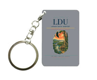Thumbnail for Lahad Datu Airport (LDU) design on gray key chain