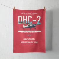 Thumbnail for DHC-2 Beaver Mk I design on red towel