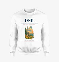 Thumbnail for Dnipropetrovsk International Airport (DNK) design on white sweatshirt
