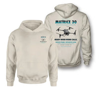 Thumbnail for DJI Matrice 30 design on khaki hoodie