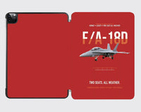 Thumbnail for F-A-18D Hornet Two Seats All Weather design on red ipad tablet case
