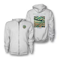 Thumbnail for VINTAGE G4386 - The Orchard Duster's Turn - Premium Zipped Hoodie design on white