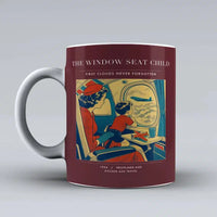 Thumbnail for VINTAGE G4215 - The Window Seat Child - Ceramic Mug design on darkred