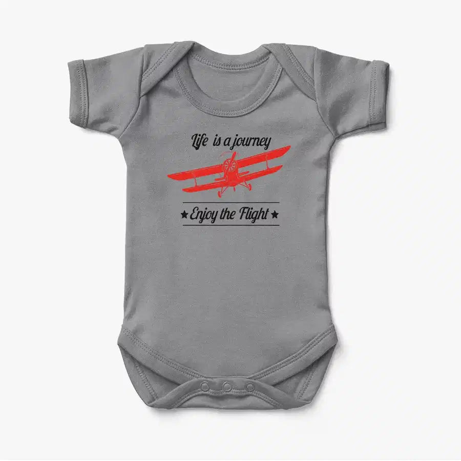 Life is a journey Enjoy Baby Bodysuit - view 7