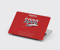 Thumbnail for Bombardier Global 5000 design on red MacBook case