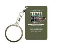 Thumbnail for TFE731 Key Chain design on green army key chain