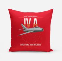 Thumbnail for Dassault Mystère IV A design on red pillow
