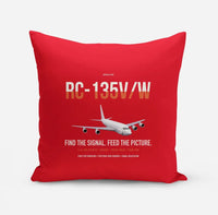 Thumbnail for RC-135V W Rivet Joint design on red pillow