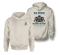 Thumbnail for DJI Avata design on khaki hoodie