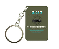 Thumbnail for Flyability Elios 3 Key Chain design on green army key chain