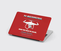 Thumbnail for DJI P4 Multispectral design on red MacBook case