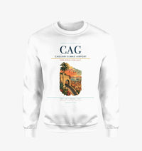 Thumbnail for Cagliari Elmas Airport CAG Sweatshirt - White