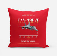 Thumbnail for F A-18E F Buddy Tanker design on red pillow