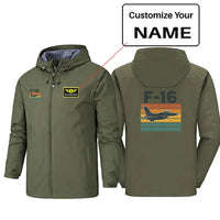 Thumbnail for F-16 Fighting Falcon Rain Jacket - view 7
