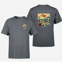 Thumbnail for VINTAGE G4476 - The Seawall Promenade Pass - Double-Side T-Shirt design on gray double side t shirt