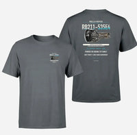 Thumbnail for RB211-535E4 design on gray t shirt