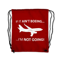 Thumbnail for If It Ain't Boeing Drawstring Bag - view 7