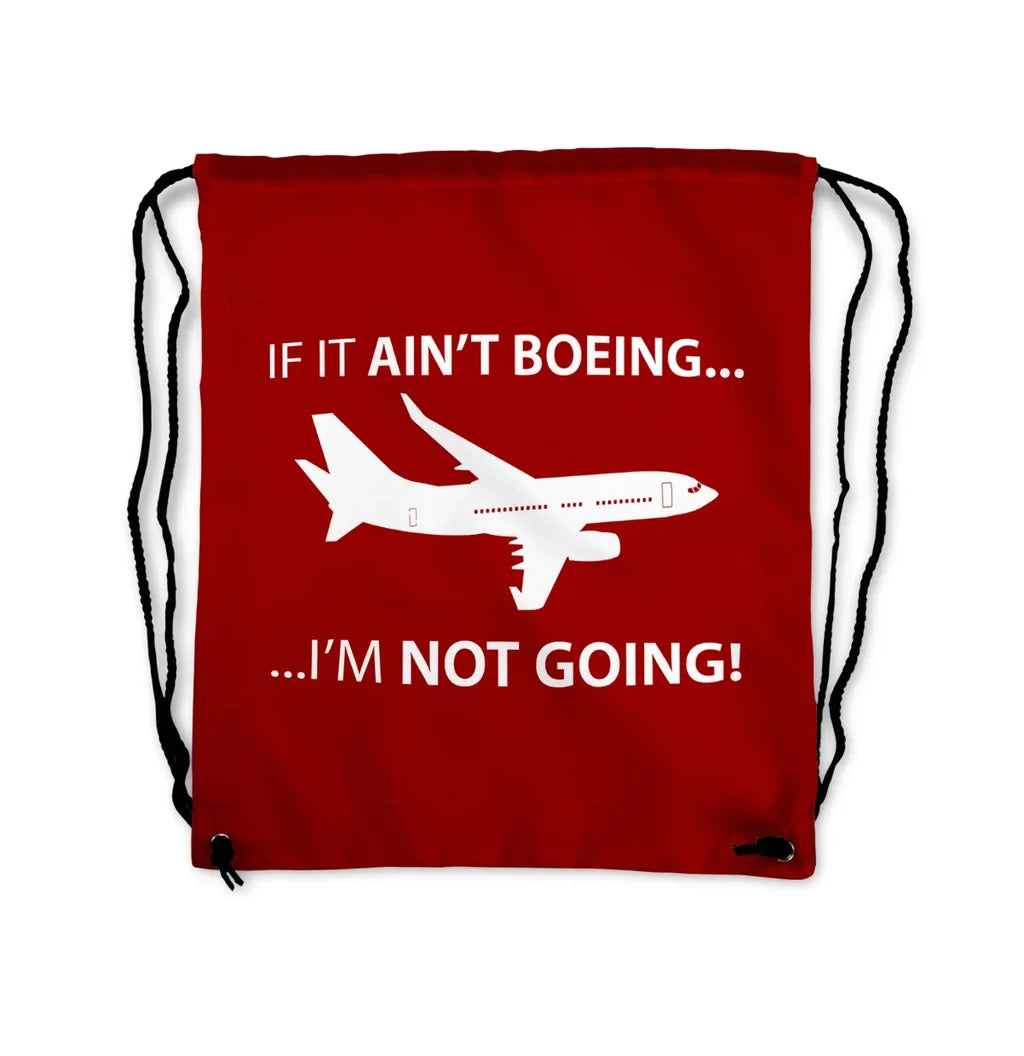 If It Ain't Boeing Drawstring Bag - view 7