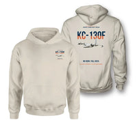 Thumbnail for KC-130F BuNo 149798 design on khaki double-side hoodie, double-side print