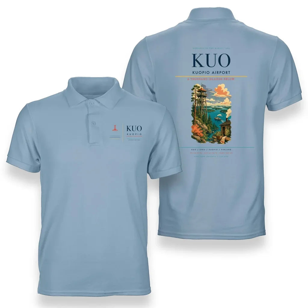 Kuopio Airport KUO Light Blue