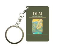 Thumbnail for Dalaman Airport DLM Key Chain design on green army key chain