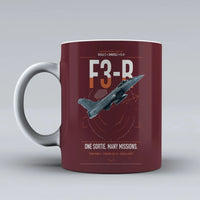 Thumbnail for Dassault Rafale C — F3-R standard design on dark red ceramic mug, double-side print