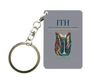 Thumbnail for Ithaca Tompkins Regional Airport (ITH) design on gray key chain