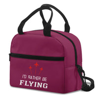 Thumbnail for I'd Rather Be Flying Lunch Bag - view 7