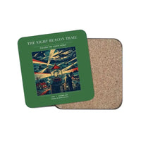 Thumbnail for The Night Beacon Trail - Designed Coasters design on green 1-piece