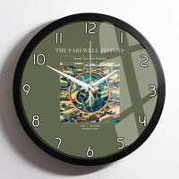 Thumbnail for VINTAGE G4131 - The Farewell Pistons - Designed Wall Clocks design on greenarmy framed