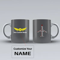 Thumbnail for Customisable Aviation Alphabet Mug - view 7