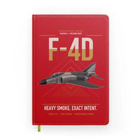 Thumbnail for F-4D Phantom II design on red notebook