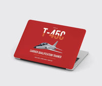 Thumbnail for T-45C Goshawk design on red MacBook case