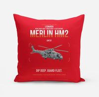 Thumbnail for Leonardo AW101 Merlin HM2 design on red pillow