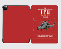 Thumbnail for HAL LCH Prachand design on red ipad tablet case