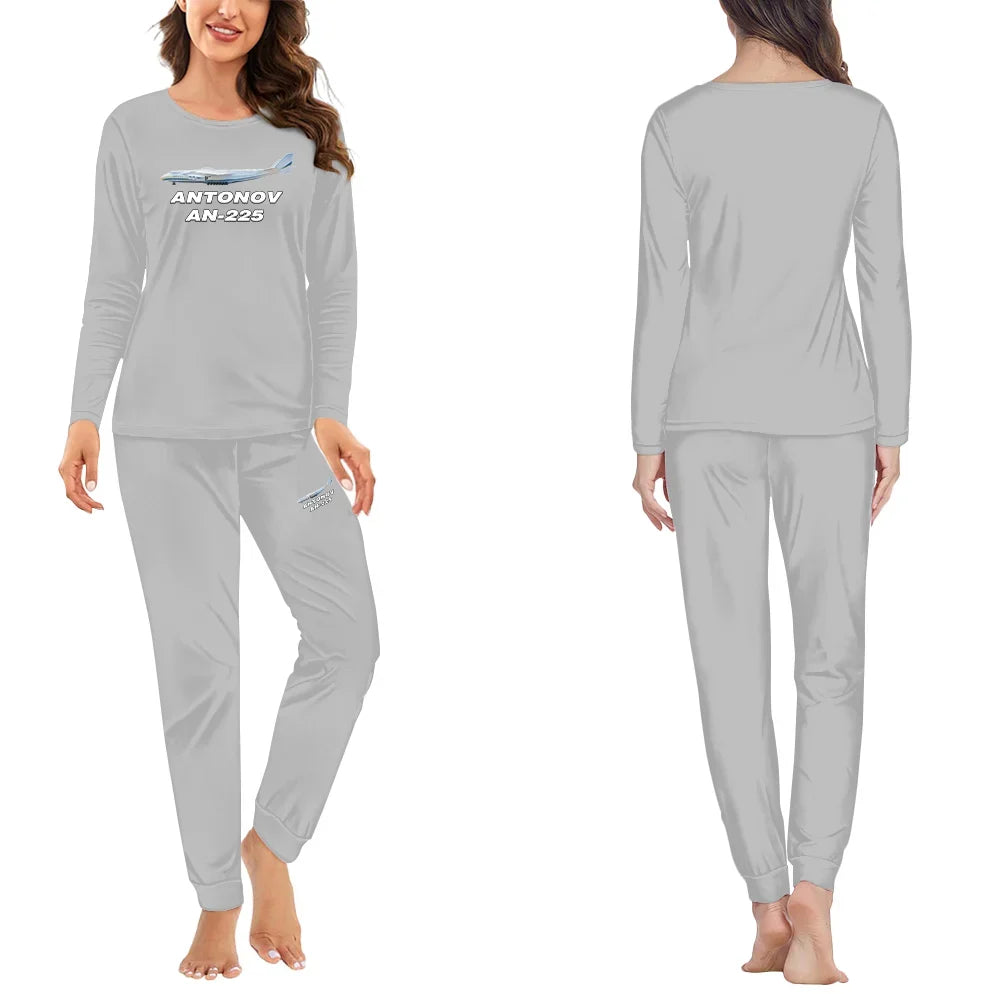 The Antonov AN-225 women pajamas - Light Gray