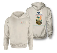 Thumbnail for Misawa Air Base (MSJ) design on khaki double-side hoodie