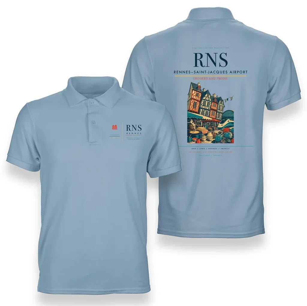 Rennes–Saint-Jacques Airport RNS Light Blue