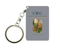 Thumbnail for Chernivtsi International Airport (CWC) design on gray key chain