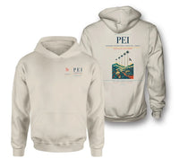 Thumbnail for Matecaña International Airport (PEI) design on khaki double-side hoodie