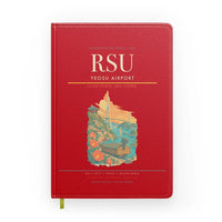 Thumbnail for Yeosu Airport (RSU) design on red notebook
