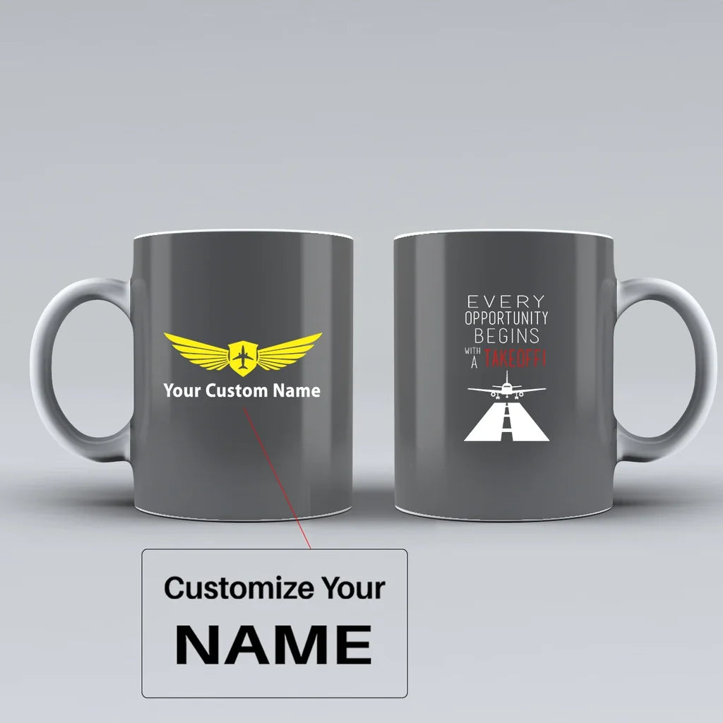 Customisable Every Opportunity Mug - view 7