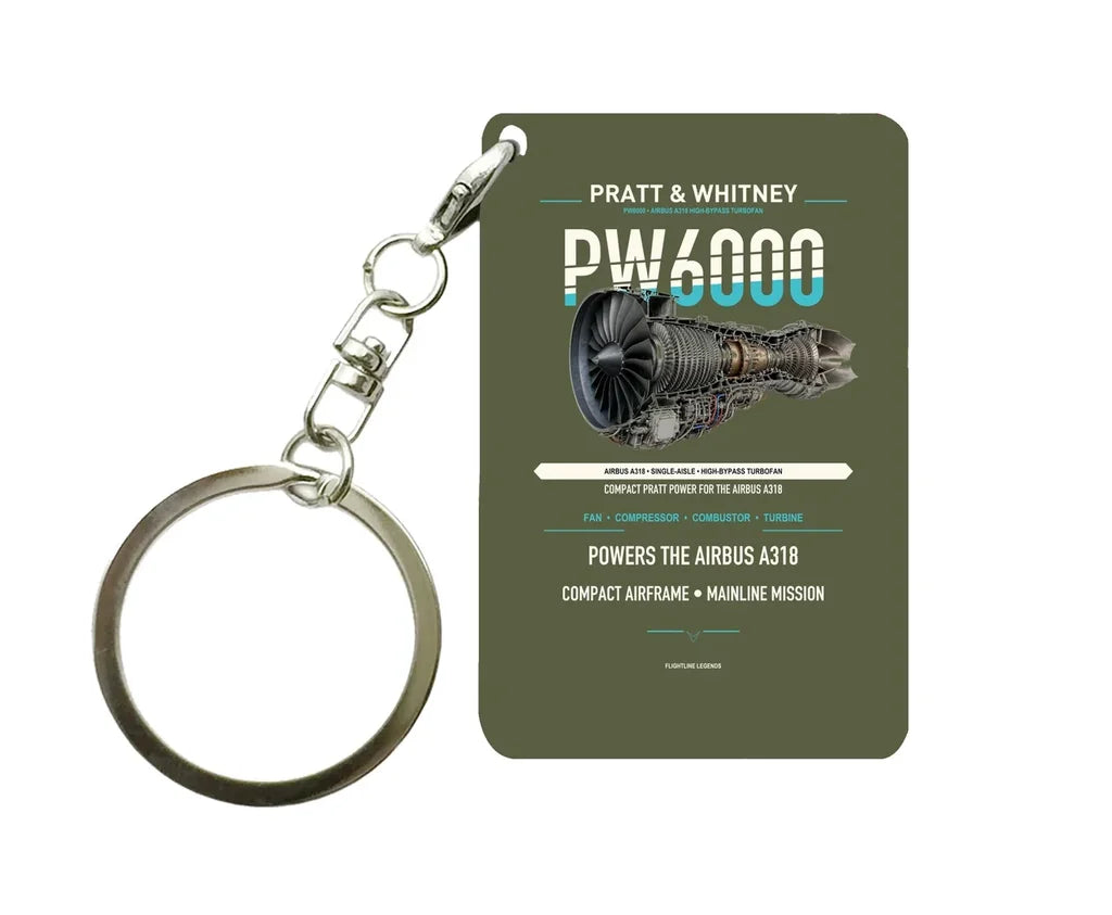 PW6000 Key Chain design on green army key chain