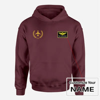 Thumbnail for Customisable Leaf & Airplane Hoodie - view 7